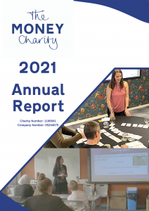 Cover of 2021 Annual Report, Showing Workshop Delivery