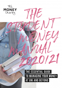 The cover for the Student Money Manual 2020/2021